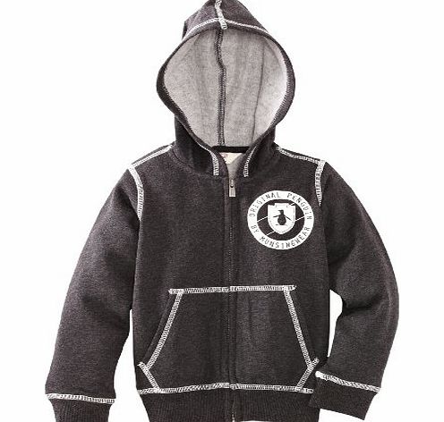 Original Penguin Long Sleeve Varsity Hoody 2 - 4 Boys Jumper Dark Charcoal Heather 4 Years