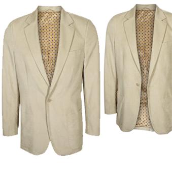 Lord Henry Uncut Cord Suit Jacket - Grout - Original Penguin. From the Penguin 