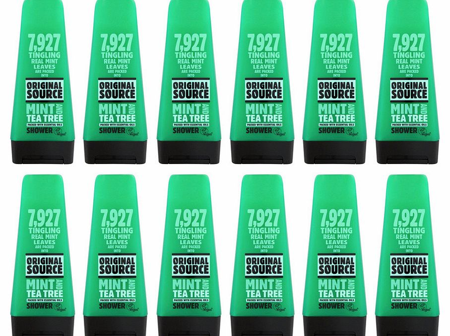 Mint And Tea Tree Shower Gel 12