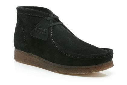 Originals Wallabee Boot Black Suede