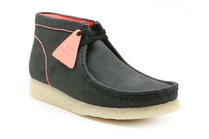 Originals Wallabee Boot Blk Interest Leather