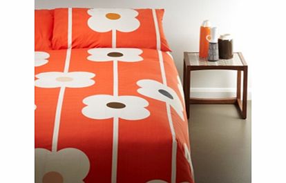 Orla Kiely Giant Abacus Bedding Tomato Duvet Covers Super