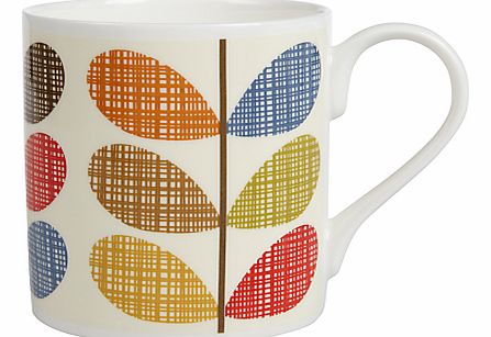 Orla Kiely Scribble Stem Mug, Multi