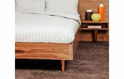 Orla Kiely Tiny Stem Bedding Grey Duvet Cover Double
