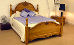 orleans 6` x 6` Bedstead