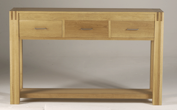 Oak Buffet Server - 3 Drawers