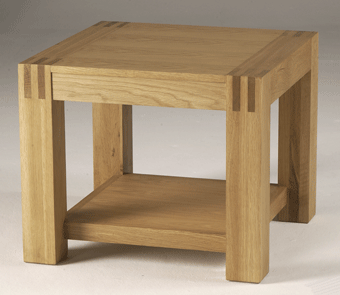 orly Oak Lamp Table