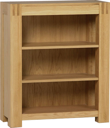 Oak Low Bookcase