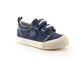 Twin Velcro Canvas Shoe - Nursery