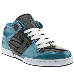 Osiris Male Osiris South Bronx Patent Upper Fashion Large Sizes in Black and Blue