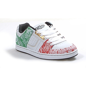 Osiris Tron Skate Shoe - White/Black/Max 242