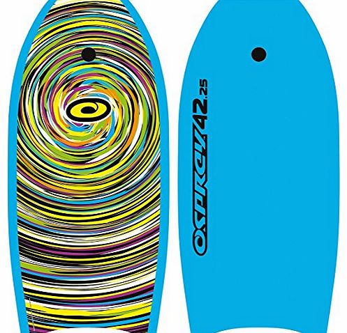 Osprey 42`` XPE ``Cyclone`` Body Boogie Board Bodyboard with HDPE Slick - Blue