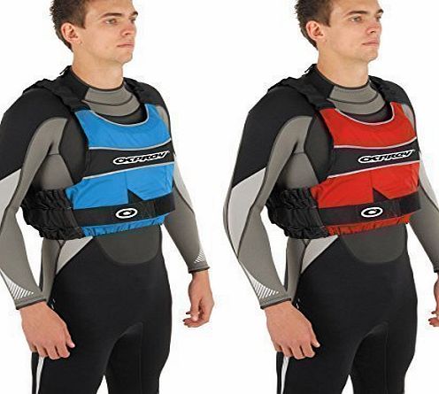 Osprey Adults and Kids Kayak / Canoe 35N - 50N Buoyancy Aid / PFD (Blue, Junior S/M)