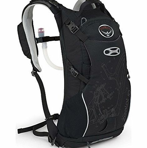 Osprey EOL OFF Osprey Zealot 10 Hydration Pack - Pitch Black, S/M