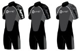 Mens 2009 Osprey 38` Chest Shortie Wetsuit *Medium*