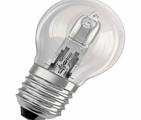 Osram 30W Eco Classic ES Golf Ball Bulb