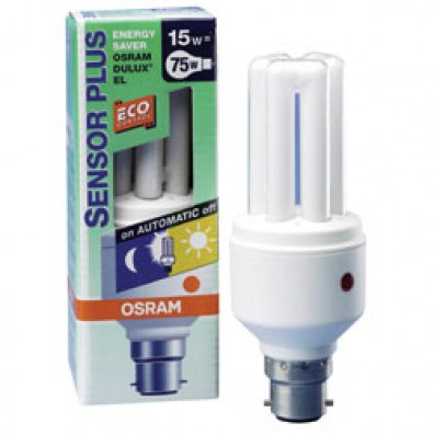 Osram CFL Sensor LE 15W BC PK1 4.00832E 12