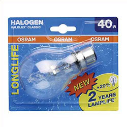 Osram `onglife`Halogen Lamp 40w