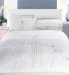 Other 50/50 Floral Embroidered Stripe Trim Duvet Cover