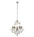 Elegant Droplet 5-Bulb Chandelier Ceiling Light