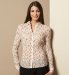 Other Long Sleeve Multi Spot Crinkle Blouse