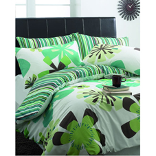 Other Odyssey Duvet Set Green Double