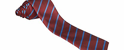 Other Schools School Unisex Tie, Maroon/Blue