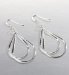 Other Sterling Silver Organic Loop Earrings