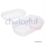 Others Oval Transparent Soap Dish 9cm x 14cm