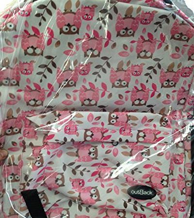 Outback Ladies Womens Girls Boys Backpack Rucksack College Student School Travel Bag (808 polka dots)