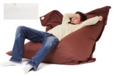 Outdoor Bean Bag Big Boy Lounger - Cream Bean Bag