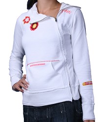 Oxbow Adelfo Full Zip Jumper White