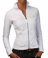 Oxbow Estados Full Zip Jumper White