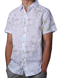 Oxbow Rayen Short Sleeve Shirt White