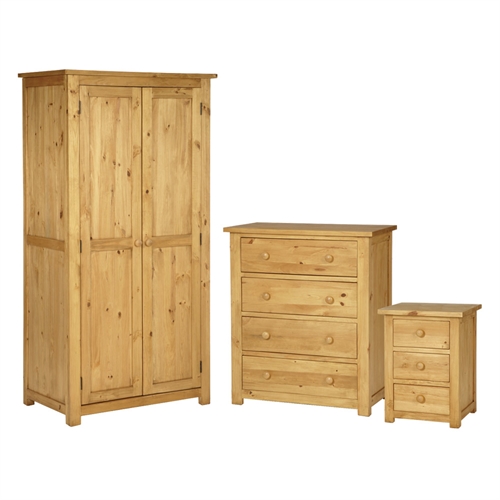 Bedroom Set with Ladies Wardrobe