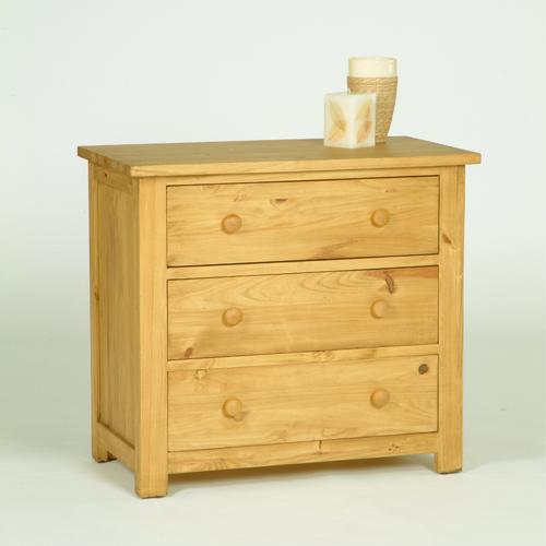 Oxbury Pine Chest 3 Drawer