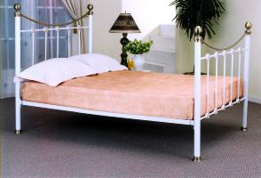 4ft 6 Double Metal Bedstead