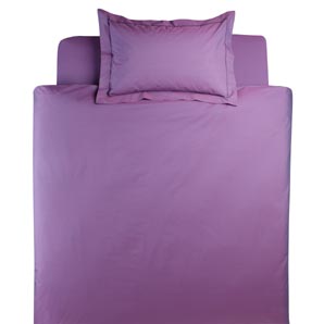 Oxford Duvet Cover- Single- Grape