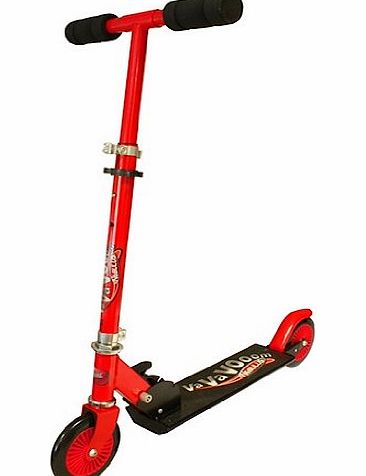 Ozbozz Va Va Voom Nebulus Va Va Voom Nebulus 2 Wheel Folding Scooter Red amp; Black