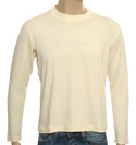 Cream Long Sleeve T-Shirt