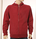 Mens Ruby Full Zip Hooded Sweatshirt