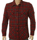 Ozeki Red Check Wool Mix Jacket