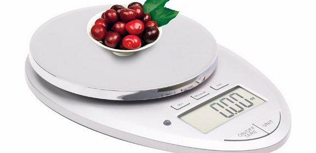 Ozeri Pro II Digital Kitchen Scale, 1g to 12 lbs Capacity, with countdown Kitchen Timer