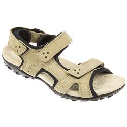 Female Impad727 Leather nubuck Upper Textile Lining Casual Sandals in Beige