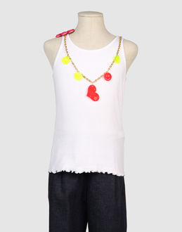 TOPWEAR Sleeveless t-shirts GIRLS on YOOX.COM