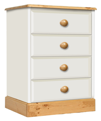 painted CHEST OF DRAWERS 4 DRAWER MEDIUM ONE RANGE