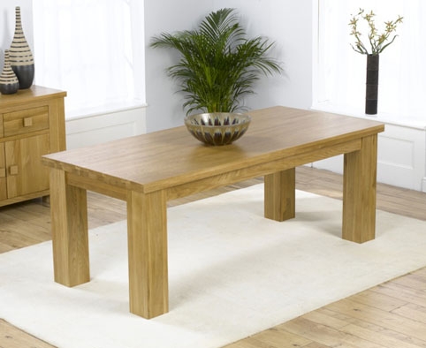 Palermo Oak Dining Table 200cm