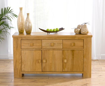 palermo Oak Large Sideboard