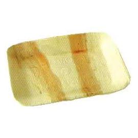 Palm Leaf Rectangular Dishes - 10 pack