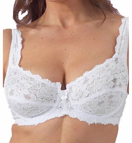 Marlon Lace Bra BR426 White 42D